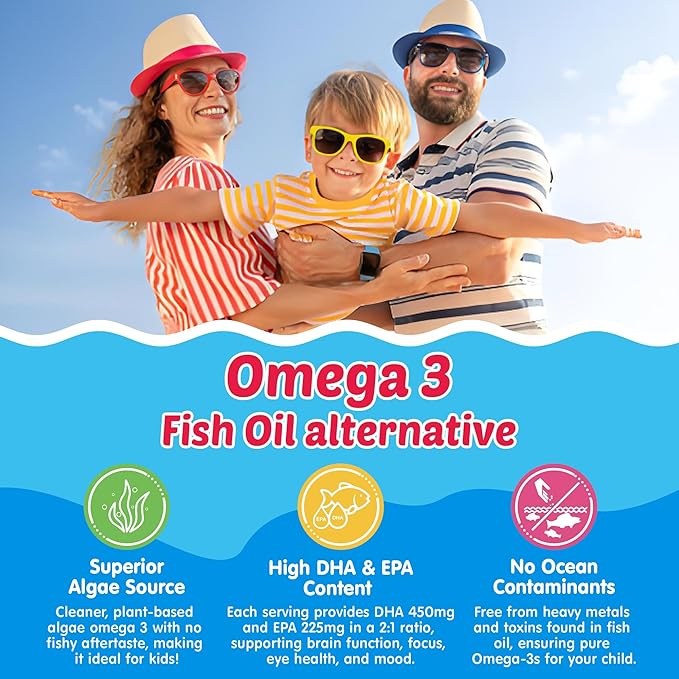 Probiotics Gummies + Kids Omega 3 Gummies