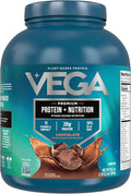 Vega Protein + Nutrition - 20g Plant-Based Pea Protein Chocolate 30 Servings Vegan Keto Superfood Antioxidant-Rich Gluten Free Dairy Free Low Carb 2.4lbs (Packaging May Vary)