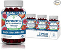 Lunakai USA Made Probiotic Gummies - 5 Billion CFUs Vegan Non-GMO Gluten-Free - Digestive &amp Immune Support for Women &amp Men - 3 Pack