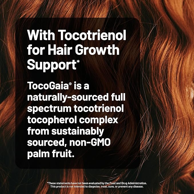 NatureWise Liquid Multivitamin Hair Growth for Women &amp Men + Tocogaia® for Hair Growth &amp Skin Elasticity Support + Biotin Vitamin D E B - Sugar Free Multivitamin Vegan - 15 fl oz[15 Servin