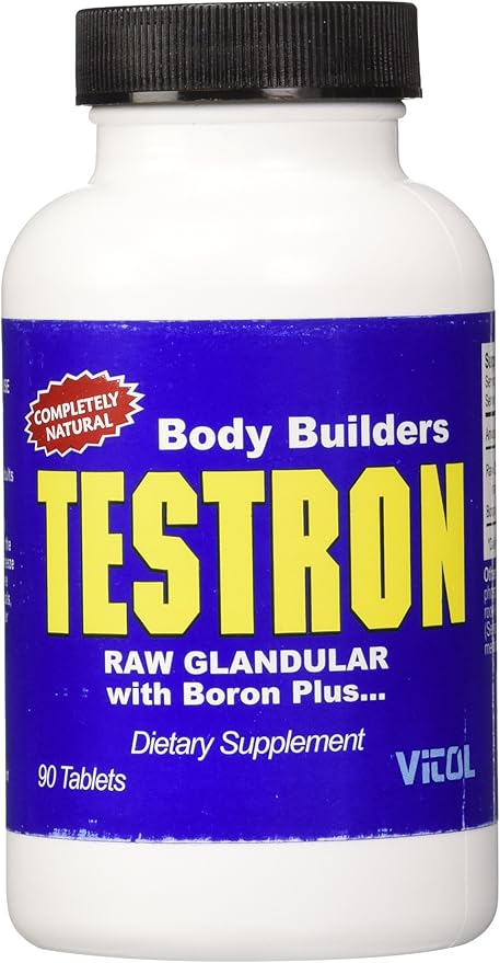Vitol Body Builders Testron Tablets 90-Count Bottles