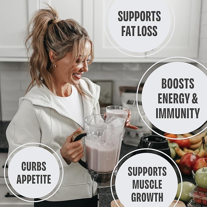 Vanilla Protein Powder 30G Whey Protein Low Calorie 0g Sugar No Artificial Flavors Soy-Free &amp Gluten-Free 30 Servings