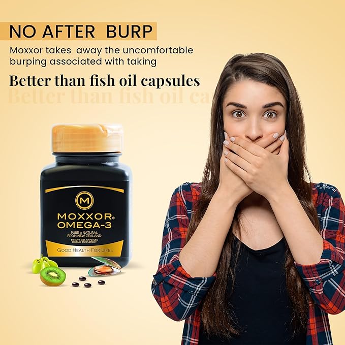 Omega 3 New Zealand Green Lipped Mussel Oil Soft Cap for Joint Support &amp Mobility Heart &amp Immune Support No Fishy Aftertaste 1-Pack 60Soft Capsules 2-Soft Cap Per Day 30 Day Supply