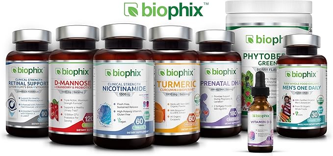biophix Vitamin K2 MK-4-100 mcg 200 Caps with Alfalfa - Supports Strong Bones Immune Health