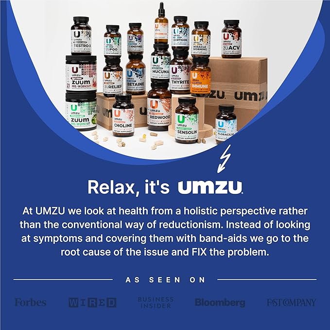 UMZU Tri-Biome Complete (30 Day Supply) – 3 in 1 Probiotic Prebiotic Postbiotic Capsules with Akkermansia and CoreBiome – Probiotic for Adults Gut Balance Stomach Probiotics and Complete Gut Health