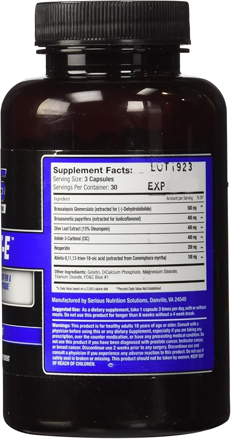 Serious Nutrition Solution Inhibit-E Capsules 90 Count