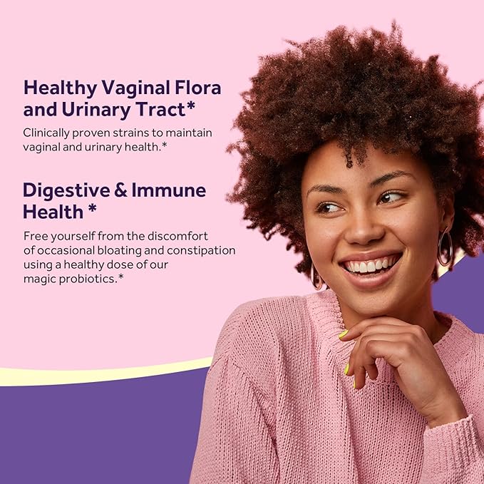 Doctor's Recipes Women’s Probiotic with Organic Cranberry &amp Magnesium Glycinate