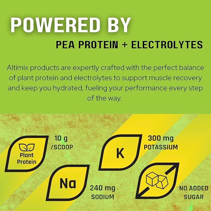 Protein + Electrolyte Drink Mix | Lemon Lime | 1 Lbs | 28 Servings