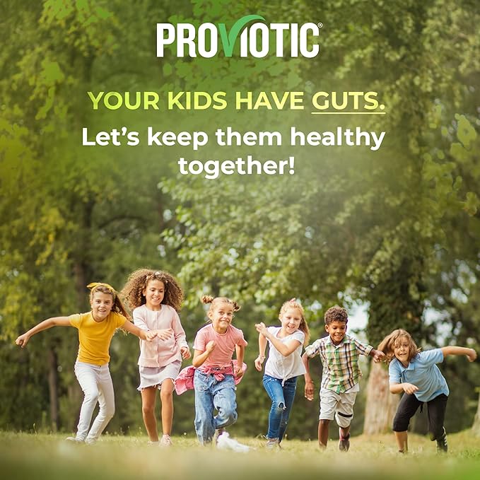 for Kids Naturally Vegan Certified Organic Bio 10 Packets Probiotic Powder 100% Organic Born in Flower GMO Free ALLERGEN Free Sugar Free