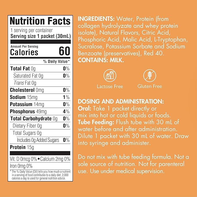 Medtrition ProSource NoCarb Berry Punch Liquid Packets