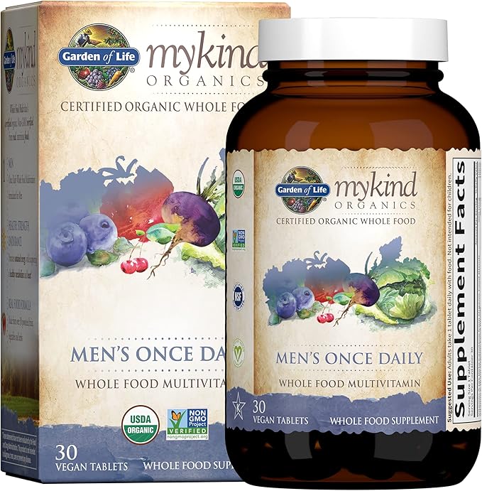 Garden of Life Organics Multivitamin for Men &amp Vitamin D Vitamin Code Raw D3 Vitamin D 5000 IU
