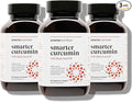 SMARTERNUTRITION Curcumin Softgels - Vegan High Absorption 400 mg Curcumin Supplement Standardized to 95% Tetrahydrocurcuminoids + Black Seed Oil &amp Ginger for Joint &amp Immune Health - 180 Ct