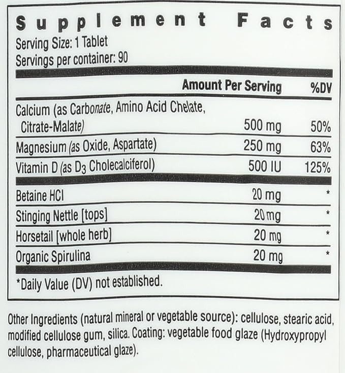 2Pack! Rainbow Light Food-Based Calcium - 90 Tablets