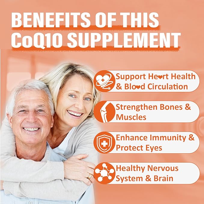 Sugar-Free CoQ10 200mg + L Arginine Gummies
