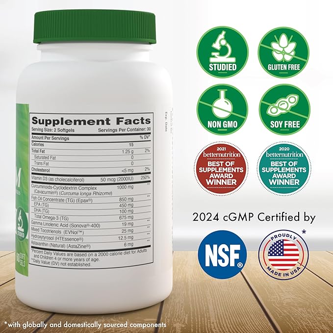 Health Thru Nutrition Freedom Complex Supplement | Clinically Studied &amp Award Winning Formula | Non-GMO (Pack of 60)
