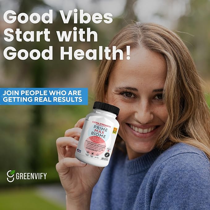 Probiotics 40 Billion CFU – Extra Strength Skin &amp Gut Support with MAKTrek® Bi-Pass Technology – 4 Strains + Prebiotics – Non-GMO Gluten-Free 60 Capsules (1)