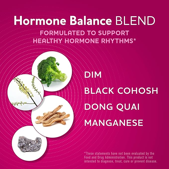Probiotics for Women | 50 Billion CFU for Vaginal pH Balance &amp Digestive Health Support | Female Probiotics with Prebiotics &amp Hormone Balance Blend | Third-Party Tested Vegan &amp Gluten-Fr
