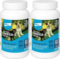 Free Form Snip Tips Omega-3 Fish Oil Liquid Supplement for Small Dogs and Cats 60 Count (Pack of 2)