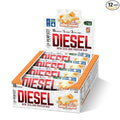 PERFECT SPORTS Diesel New Zealand Whey Protein Bars | Stevia Sweetened No Artificial Flavors | Low Sugar 18g Protein | 12 Pack (White Chocolate Salted Caramel)