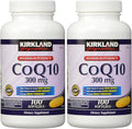 Kirkland wcaqZ COQ10 300 mg 100 Softgels (Pack of 2)