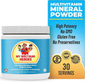 My Spectrum Heroes Kids Powder Multivitamin - Powder Supplement Better Absorption Non-GMO Non-Gluten No Artificial Ingredients - Neural Help for Children on The Spectrum - 30 Servings