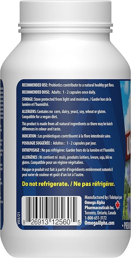 Omega Alpha Ultra Probiotic Plus 60s