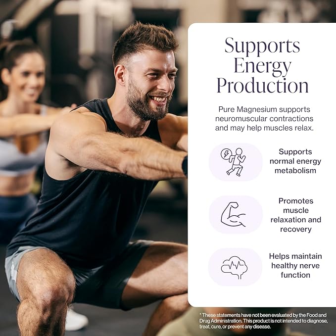 Pure Magnesium Glycinate Supplement – Highly Absorbable Chelated Magnesium to Support Sleep Muscle &amp Nerve Health Energy Relaxation &amp Bone Health – 200mg Per Serving 180 Capsules