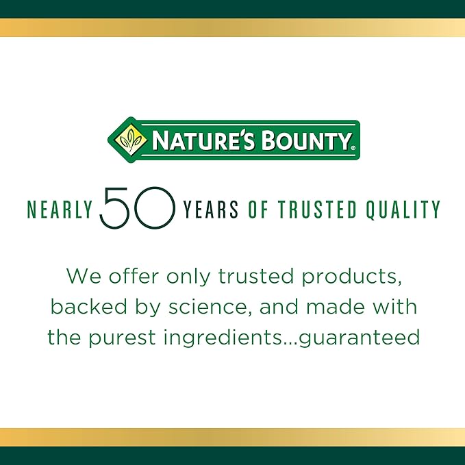 Nature's Bounty CoQ10 Supports Heart Health 100mg Plus L-Carnitine 60 Softgels (Pack of 2)