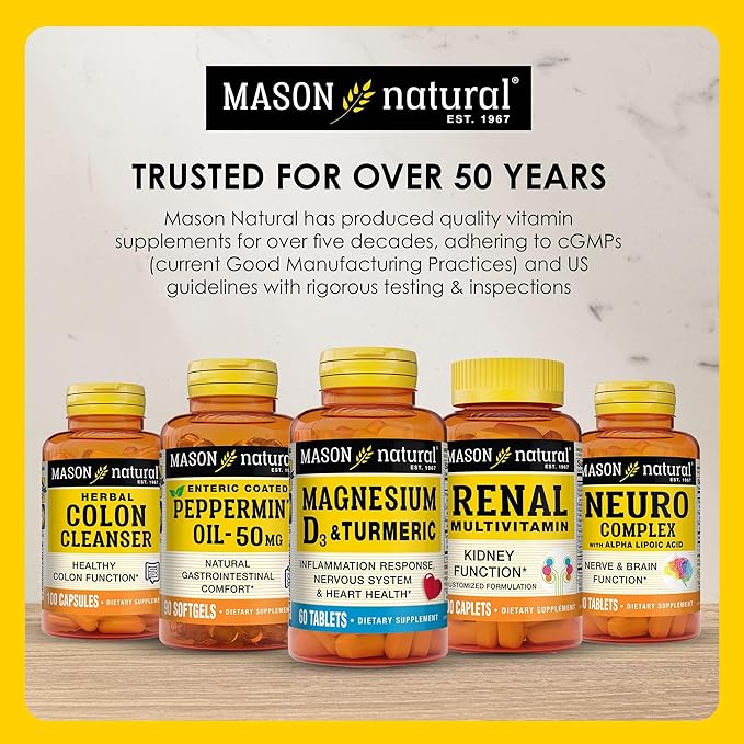 MASON NATURAL Lutein 6 mg with Vitamin E 6 Month Supply Healthy Vision &amp Eye Function Supports Normal Eye Health Pack of 3