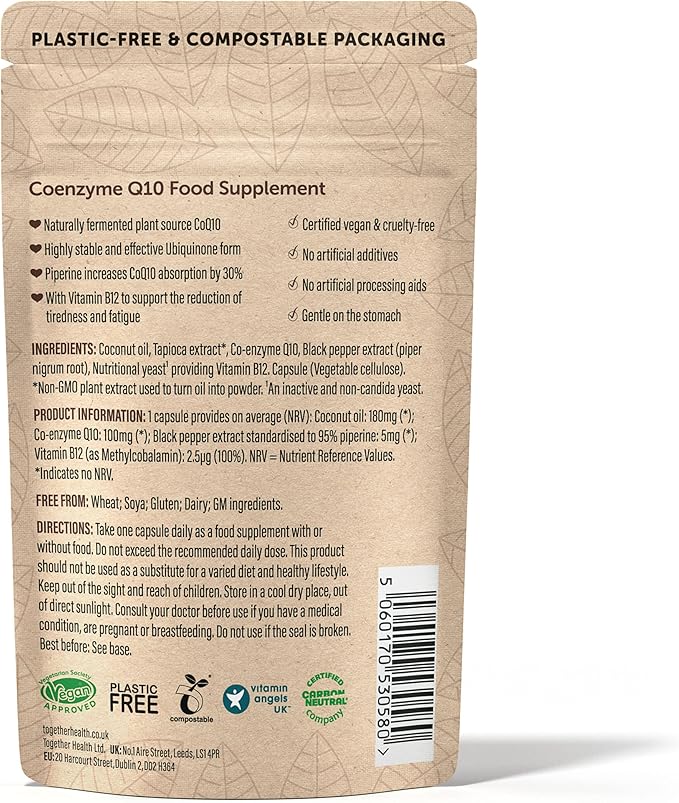 Together Together Bio-Coq10 Food Supplement 30 CT