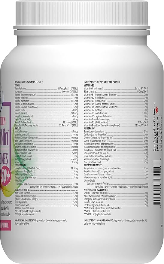 Omega Alpha Daily Multi-VitMin™-Multi-Vitamin and Multi-Mineral supplement-60 Caps (Women 50+)