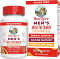 MaryRuth's Multivitamin Gummies for Men | Vitamin A C D E B6 B12 Biotin Zinc | Energy Metabolism | Immunity | Bone Health | Cellular Health | Vegan | Non-GMO | Gluten &amp Sugar Free | 60 Coun