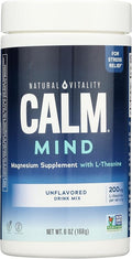 Natural Vitality Unflavored Calm Mind 6 Oz