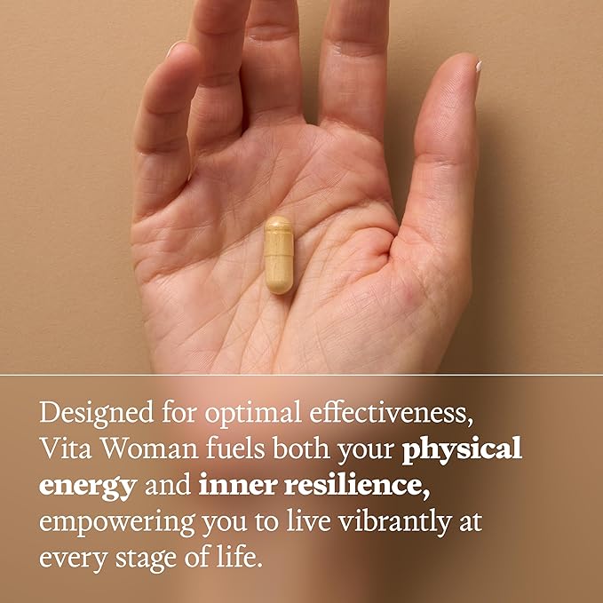 Ultra Life Sport - VITA Woman Premium Multivitamin for Women - 30 Capsule Daily Vitamins for Women with Vitamin E K2 MK-7 and B for Maximum Absorption - 100% Vegan Organic Non-GMO Gluten Free