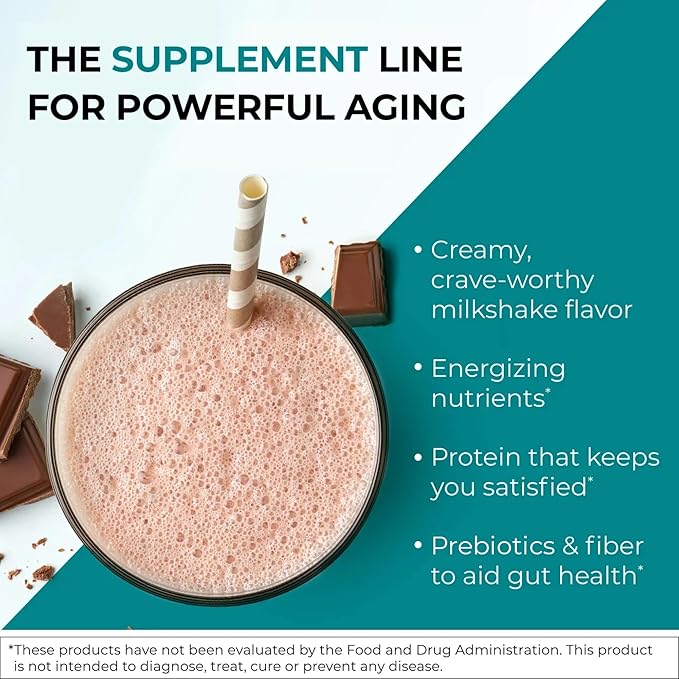 Reignite Wellness by JJ Virgin | Chocolate Plant-Based All-in-One Shake | New &amp Improved Formula | Plant Protein Powder Vitamins Minerals Greens &amp Aminos | 20g of Plant Protein | 30 Serving