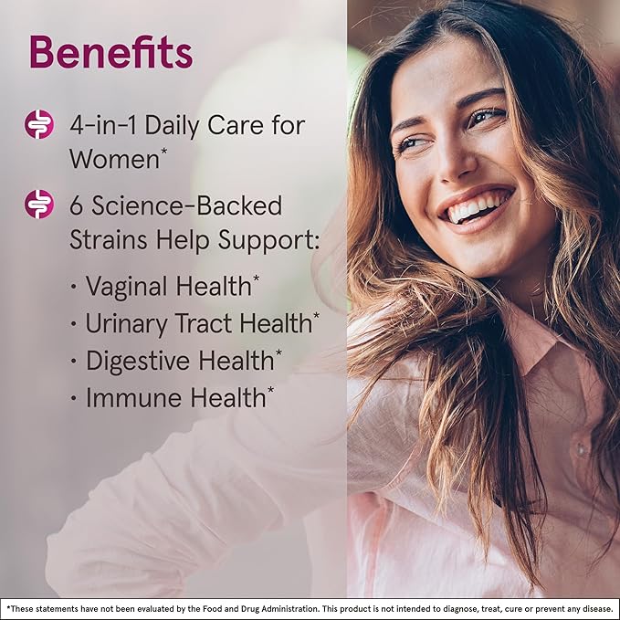 Jarrow Fem-Dophilus Probiotics 10 Billion CFU and vH Essentials Boric Acid Vaginal Suppositories with Tea Tree Oil and Lactic Acid - Feminine Health Bundle