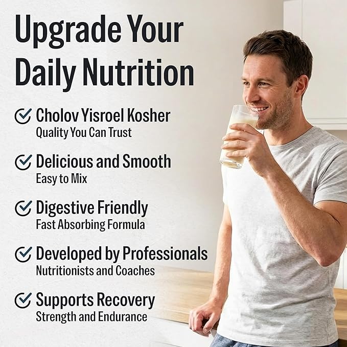 Cookies &amp Cream Protein Powder. 25g Protein for Post Workout Recovery Smoothie &amp Baking. Gluten &amp Sugar Free Highly Kosher Amino Acids (5.5g BCAA 2.7g Leucine) 1.65 lbs 23 Servings