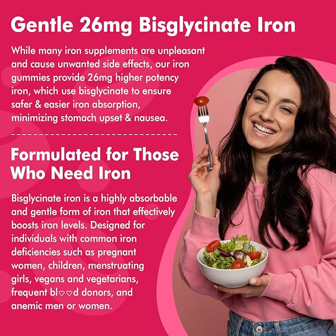 Sugar Free Kids Multivitamin Gummies &amp Vegan Iron Filled Gummies