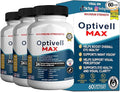 Optivell MAX Eye Health Supplement 24 Premium Vision Vitamins &amp Minerals 60 Capsules 30 Day Supply (3)