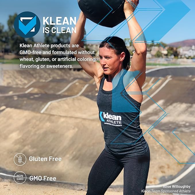 Klean Athlete Klean Sport Pack - Contains Magnesium Glycinate Vitamin D &amp Omega-3 - Supports Muscle Joint &amp Immune Health - NSF Certified - Daily Nutritional Supplement for Athletes - 30 Pac