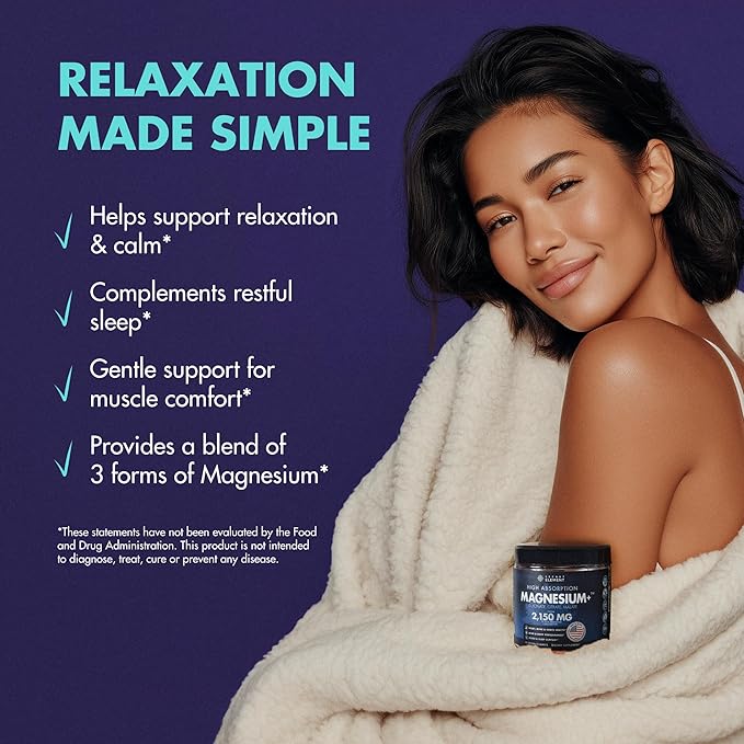 Magnesium Glycinate 2150MG Gummies for Women and Men High Absorption Magnesium Glycinate Citrate Malate Gummies for Adults &amp Kids Sleep Support Sugar Free Vegan 60 Chews Orange