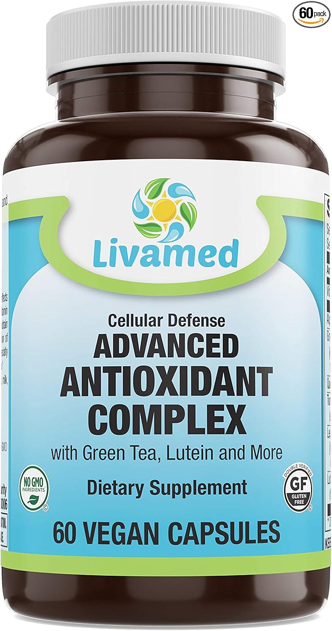 Livamed - Advanced Antioxidant Complex Veg Caps 60 Count