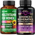 NUTRAHARMONY Multivitamins for Women &amp Resveratrol Complex Capsules
