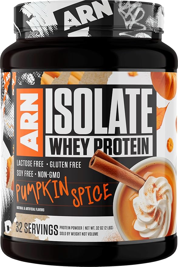 Arms Race Nutrition | ARN | Isolate Whey Protein (32 Servings Pumpkin Spice)