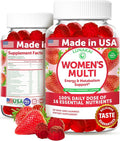 Lunakai USA Made Womens Multivitamin Gummies - Delicious Daily Dose with 16 Multi Vitamins for Women - Energy &amp Immune Support Non-GMO 60 Ct