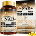 NAD Supplement 1200mg - Liposomal NAD+ Nicotinamide Riboside with Resveratrol NAD Plus Boosting - Support Cellular Health Stamina &amp Healthy Aging for Women &amp Men- 120 Softgels