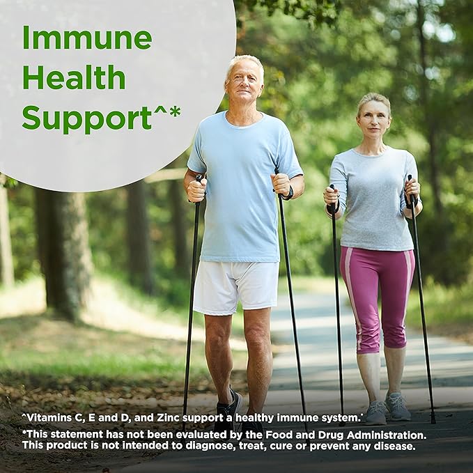 Adult Multivitamin / Multimineral Supplement Tablet Vitamin D3 Age 50+ (220 Count)