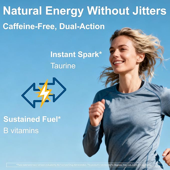 Cal-Zing Calcium with Taurine and Vitamin D3 Yogurt Chewable Supplements for Women and Men Strong Bones &amp Teeth Energy Support Laser Focus and Healthy Metabolism 90 Days Supply