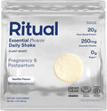 Ritual Prenatal Vegan Plant Based Protein Powder: Choline to Support Pregnancy Postpartum &amp Lactation 20g Organic Pea Protein from Regenerative Farms in USA Sugar Free** Vanilla 1 Lb
