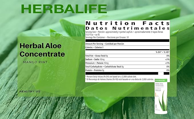 HERBALIFE Formula 1 Four Combo (Strawberry Cheesecake 750g) Healthy Nutritional Shake Mix-Herbal Aloe Concentrate Pint 473ml-PERSONALIZED Protein Powder 360g and Herbal Tea Concentrate 51g